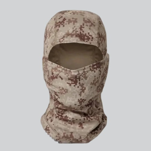 Desert camouflage balaclava camo for full head and neck coverage in Flower Mound