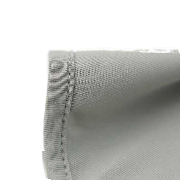 Close-up of BALACLAVA COLD CYCLING fabric edge showcasing durable stitching detail