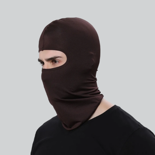 BALACLAVA CYCLE GEAR | AURORA - BROWN / POLYESTER