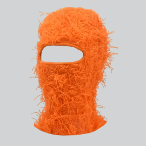 BALACLAVA DISTRESSED | GREEN BAY - ORANGE / 38CMx22CM / DACRON - SHIESTY MASK