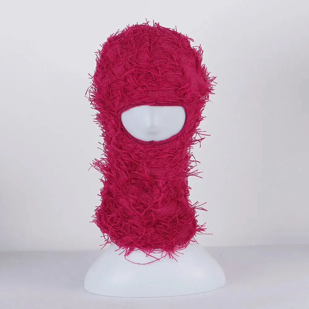 BALACLAVA MASK DISTRESSED | GAINESVILLE - PINK / 38CM x 22CM / DACRON - SHIESTY MASK