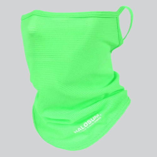 Bright neon green military balaclava mask from the New Rochelle collection