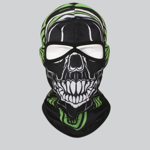 BALACLAVA MASK SKULL FACE | FREDERICK - BLACK / 29x36 CM / POLYESTER - SKULL BALACLAVA