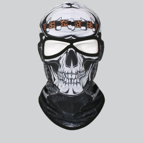 BALACLAVA MASK SKULL | GOODYEAR - BLACK / 29x36 CM / POLYESTER - SKULL BALACLAVA