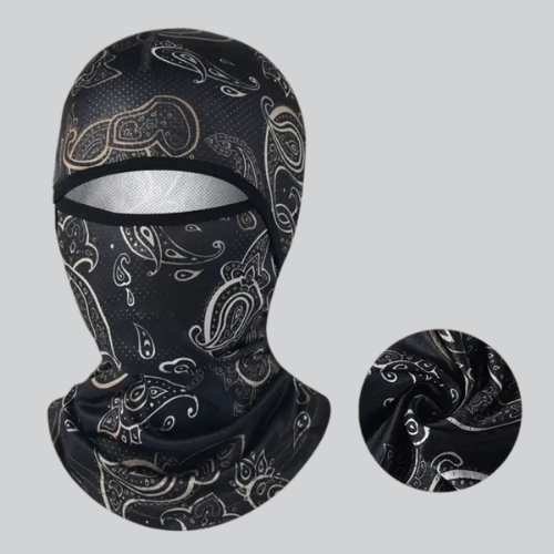 BALACLAVA RUNNING MEN | SANTA ANA - BLACK / HEAD CIRCUMFERENCE: 52-58 CM / LYCRA