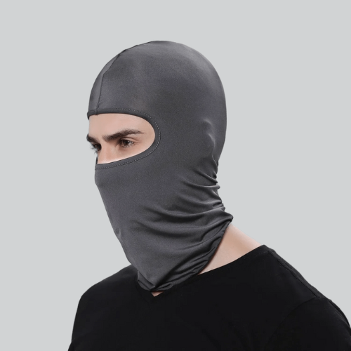 BALACLAVA WINTER CYCLING | OMAHA - GREY / POLYESTER