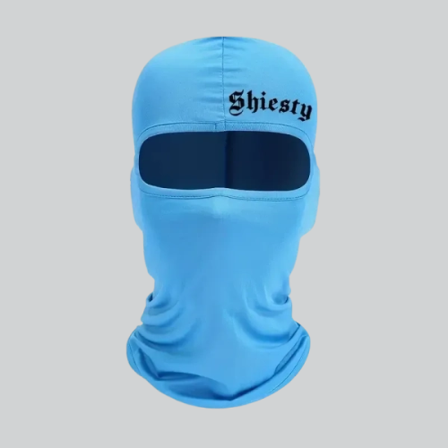 BLUE SHIESTY MASK | ROSEVILLE - BLUE / 40x23 CM / POLYESTER - SHIESTY MASK