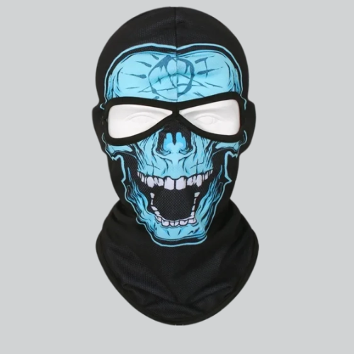 GHOST BALACLAVA MASK | LAYTON - BLUE / 29CM x 36CM / POLYESTER - GHOST BALACLAVA