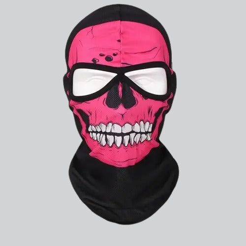 GHOST SKULL BALACLAVA | WOODBRIDGE - PINK / 29CM x 36CM / POLYESTER - GHOST BALACLAVA