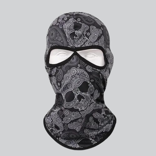 GHOST SKULL FACE BALACLAVA | VISTA - GREY / 29CM x 36CM / POLYESTER - GHOST BALACLAVA