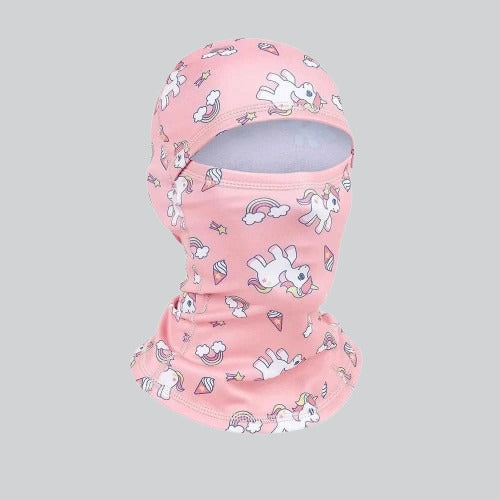 KID WINTER BALACLAVA | HUNTINGTON BEACH - PINK / ONE-SIZE / POLYESTER - KIDS BALACLAVA