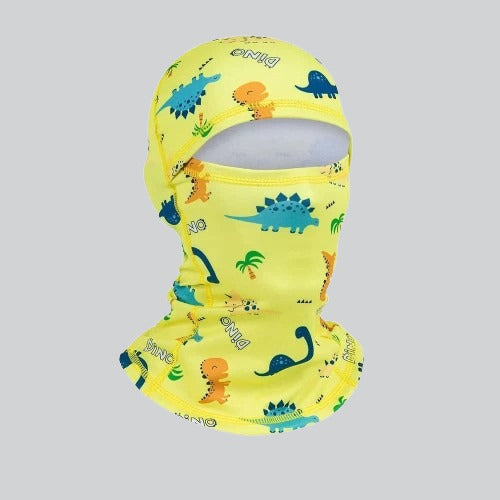 KIDS BALACLAVA ANIMAL | OCEANSIDE - YELLOW / ONE-SIZE / POLYESTER - KIDS BALACLAVA