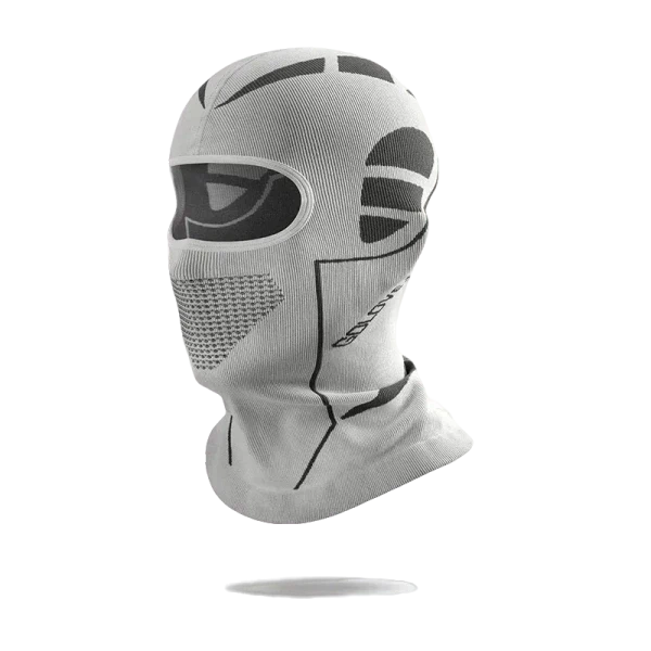 MOTORCYCLE SUMMER BALACLAVA | TOLEDO - GRAY / 56CM x 62CM / POLYESTER & COTTON