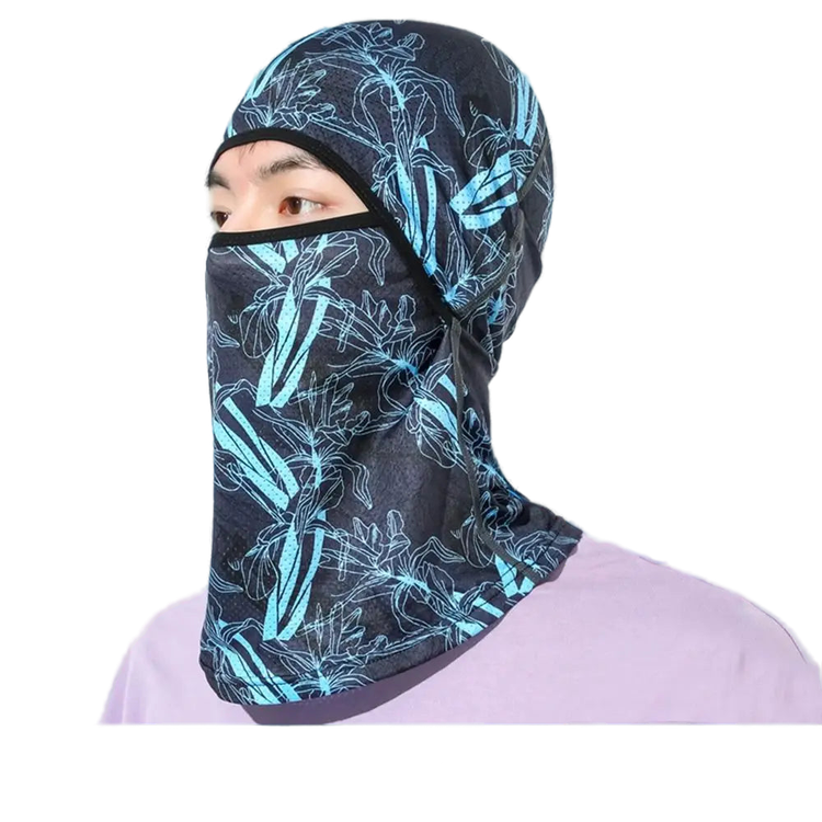 Patterned Running Balaclava Summer Anaheim covering head and neck with eye opening