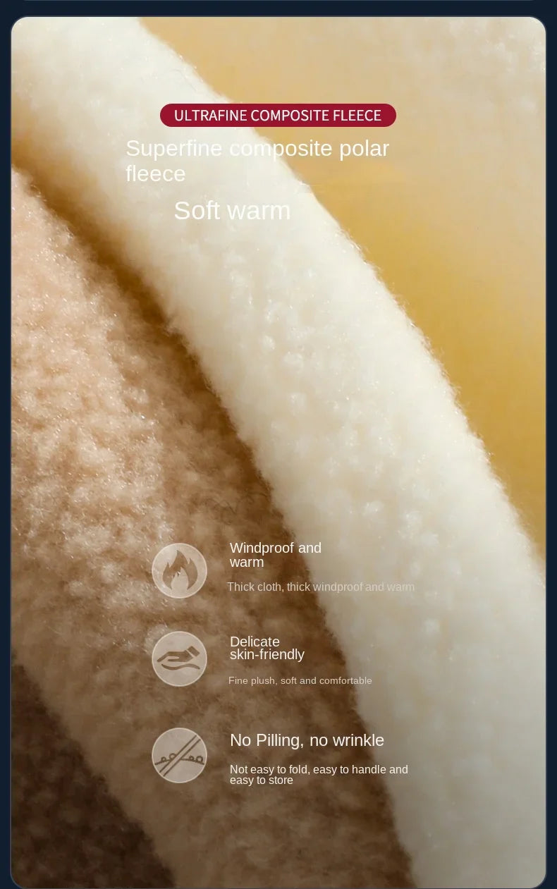 Close-up of soft, fluffy white textile for the WHITE BALACLAVA HOOD | HUNTINGTON PARK