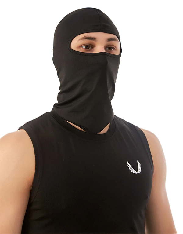 WINTER CYCLING BALACLAVA | BAKERSFIELD - BLACK / POLYESTER