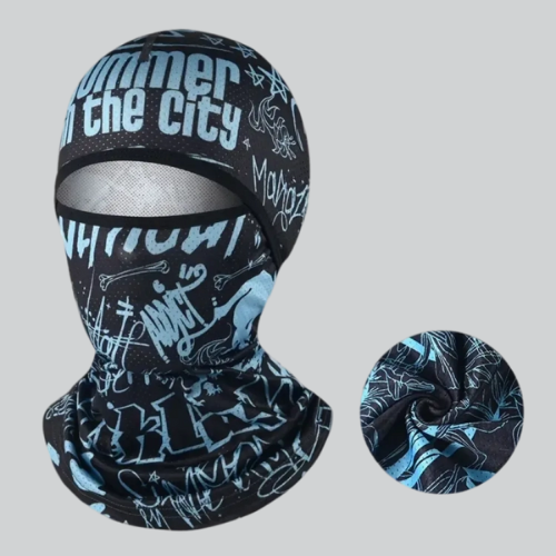 WOMEN’S RUNNING BALACLAVA | STOCKTON - BLACK / HEAD CIRCUMFERENCE: 52-58 CM / LYCRA